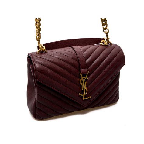 ysl sac mng coll.med|saint laurent college ysl bag.